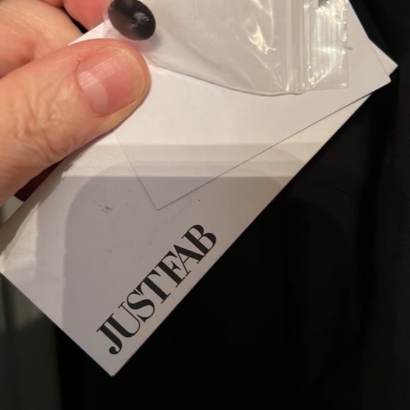 Black Jumpsuit with black tie size 2x - Picture 11 of 14